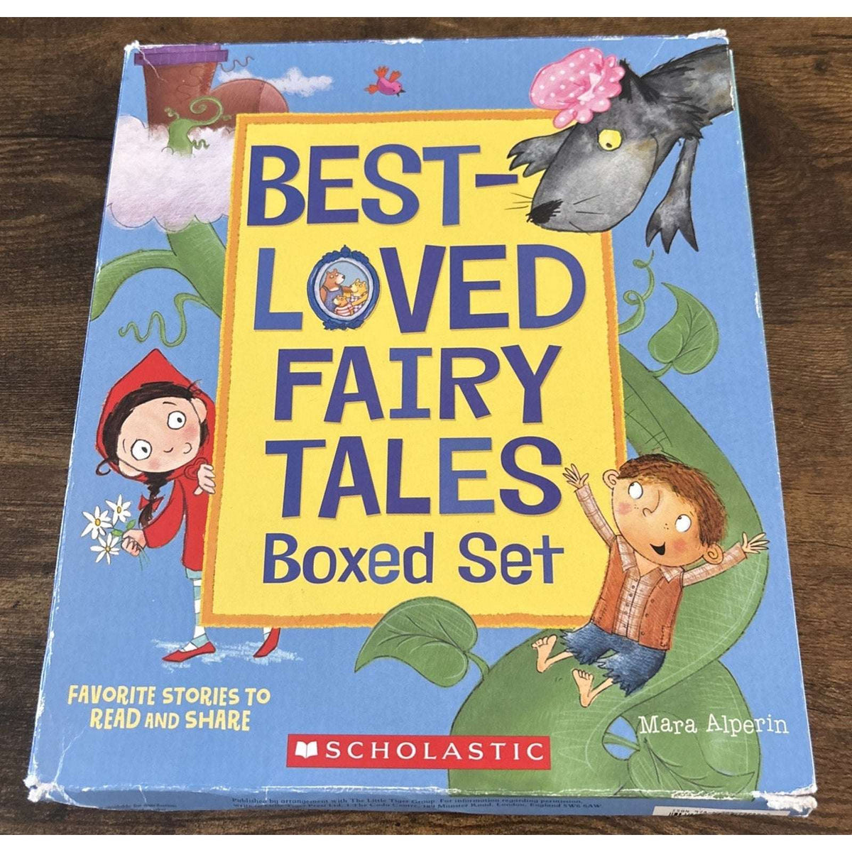 9 Fairy Tales Books Scholastic 3 Little Pigs, Little Red Riding Hood, Goldilocks