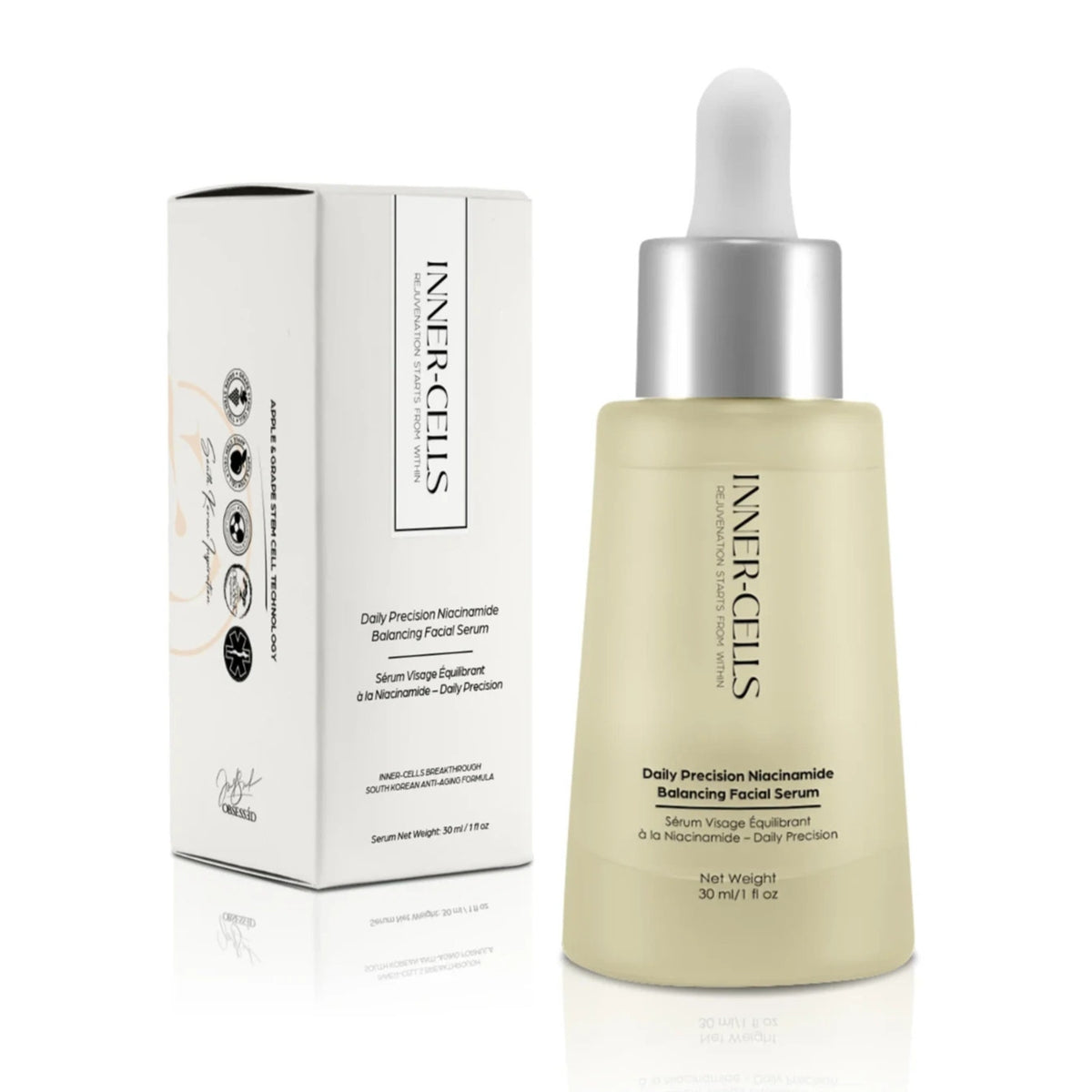 Inner-Cells Daily Niacinamide Balancing Facial Serum Acne, Hydration, Fine Lines