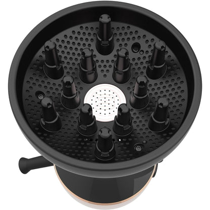 Bellissima Italia Diffon Hair Blow Dryer Diffuser for Curly Hair Rose Gold G5604