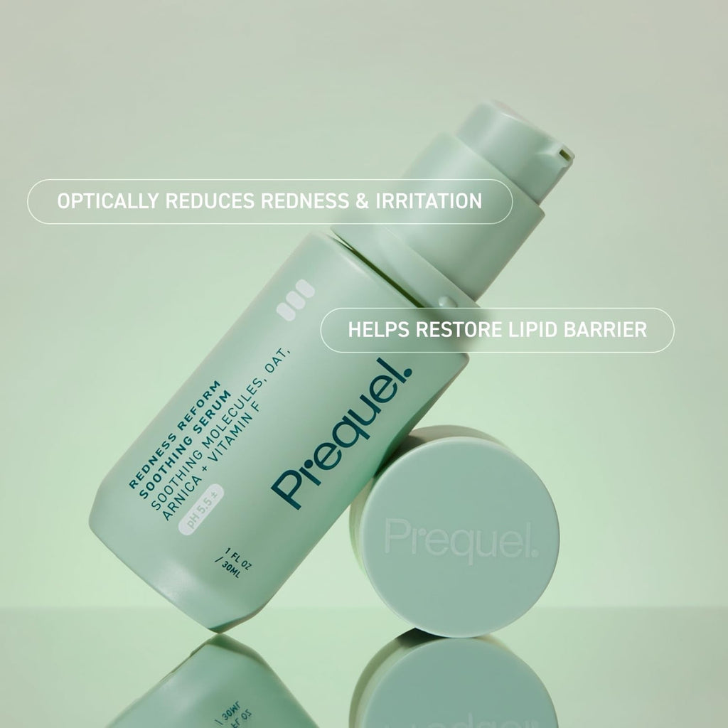 3PC Prequel Skincare Bundle Redness Reform, Lucent-C & AM/PM Modern Moisturizer