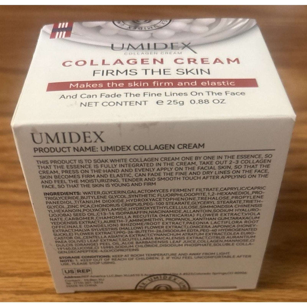 UMIDEX Collagen Cream Firms Skin 0.88 oz Anti-Aging Wrinkle Treatment