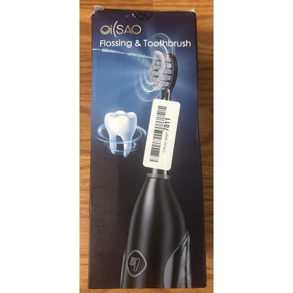 OiSAO Electric Water Flosser & Toothbrush Combo w/ Replacement Heads & Charging
