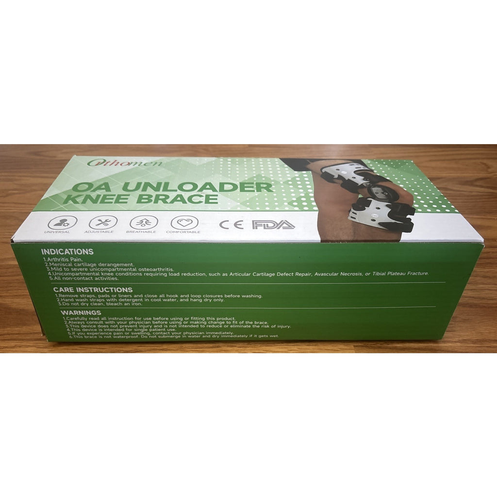 Orthomen OA Unloader Right Knee Brace One Size For Pain Osteoarthritis Support