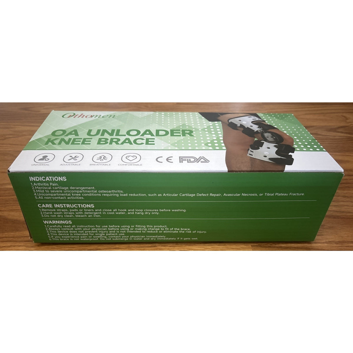Orthomen OA Unloader Right Knee Brace One Size For Pain Osteoarthritis Support