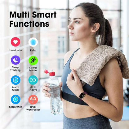 IW1 LITE Smart Watch Waterproof Fitness, Sleep, Activity & Health Tracker Purple