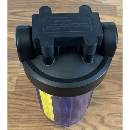 Geekpure 10 Inch Whole House Water Filter Housing 1"NPT Fit 4.5" x 10" Filters