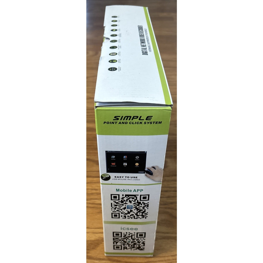 8CH H.265 PoE NVR 5MP Xmeye Face Detection P2P Security Network Video Recorder