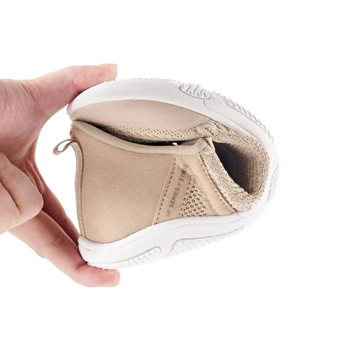 Hike Footwear HF Stride Beige Barefoot Sneakers Unisex Size EU 36 W 6 M 4