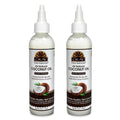 OKAY Pure Naturals 100% Coconut Oil For Hair & Skin w/ Tip Cap Bottle 2-Pack