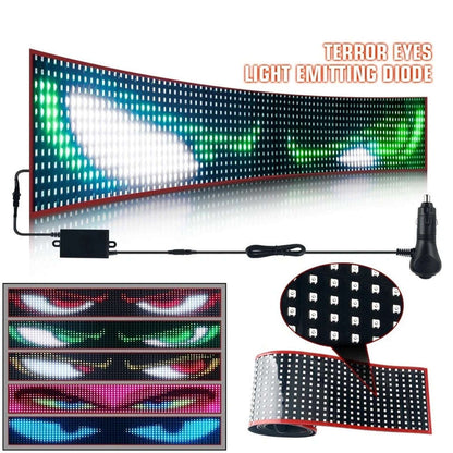 LED Matrix Pixel Panel Scrolling Bright Advertising LED Signs Flexible USB 5V