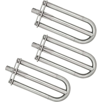 3 Pack Grill Burners for Alfresco ALX2 LX2 AGBQ 30/42/56 Inch BBQ Gas Grills