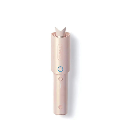 TYMO CURLGO 1" Cordless Automatic Rotating Curling Iron Anti-Scald, Temp Control