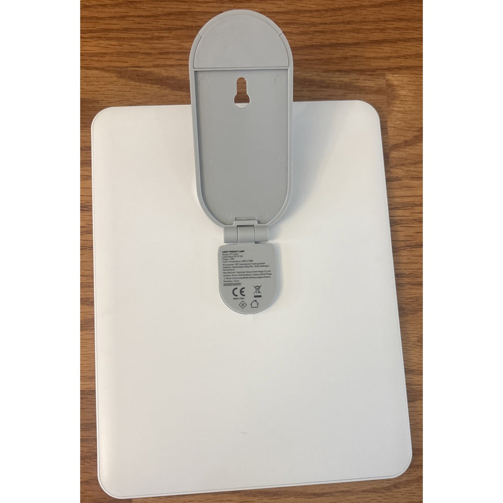 LED Light Therapy Lamp UV-Free 10000 Lux w Memory, Timer & Adjustable Brightness