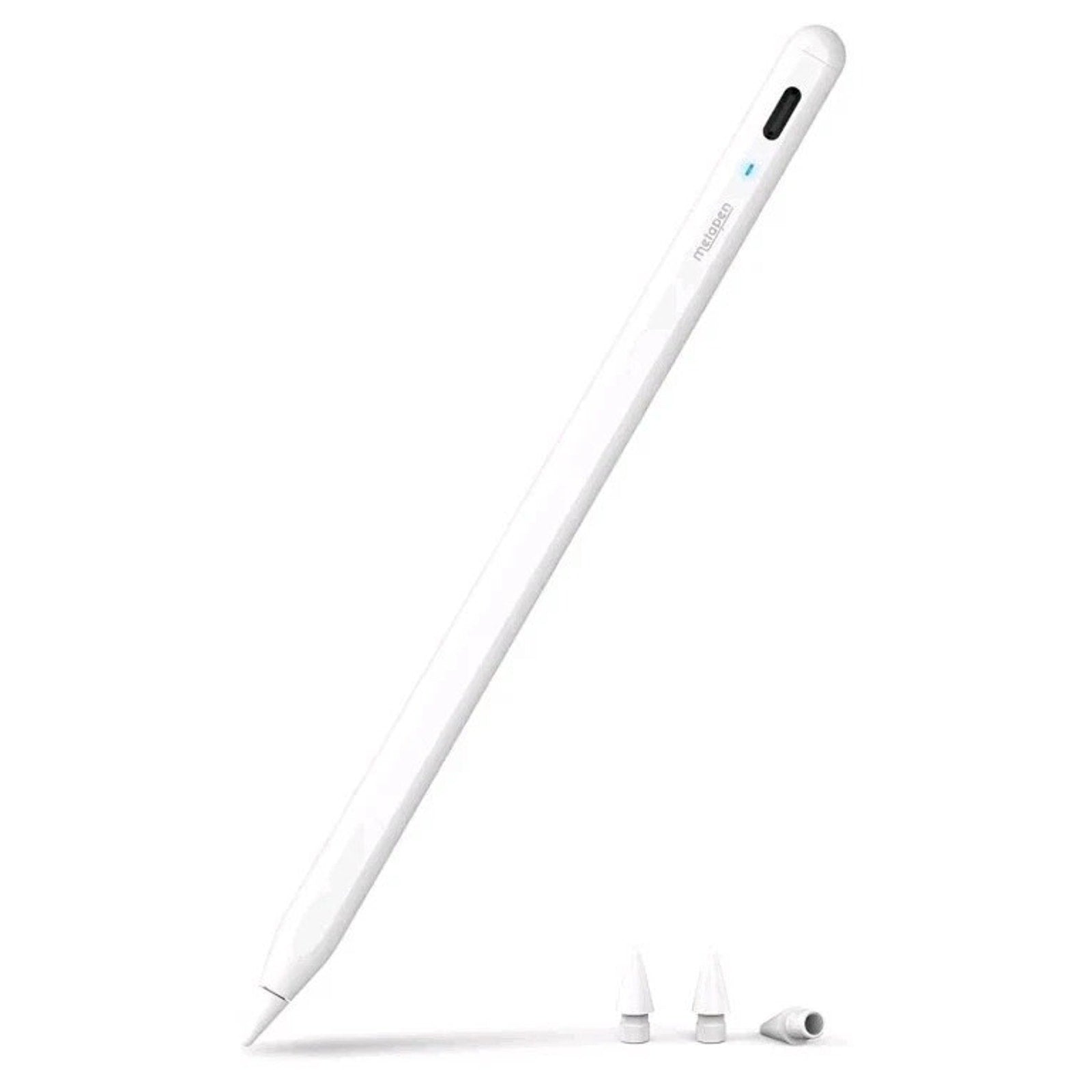 Metapen Air8 Stylus for iPad 2018-2025 Fast Charge Palm Rejection Tilt Sensitive