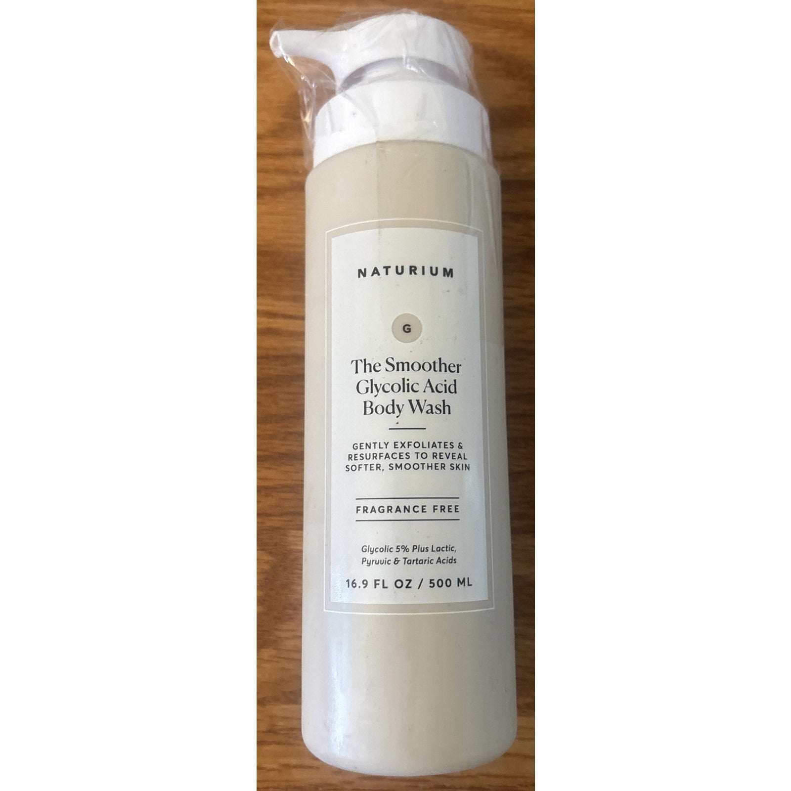 Naturium The Smoother Glycolic Acid Exfoliating Body Wash 16.9oz FREE SHIPPING