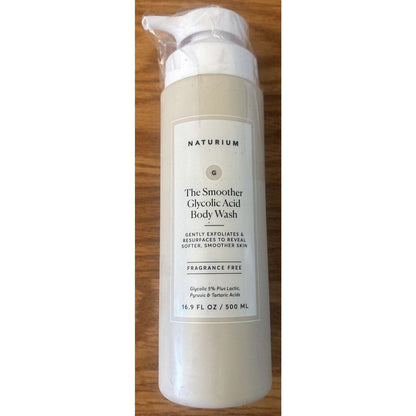 Naturium The Smoother Glycolic Acid Exfoliating Body Wash 16.9oz FREE SHIPPING