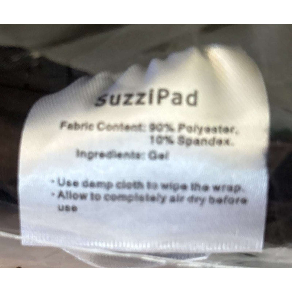 SuzziPad Chemo Cold Therapy Socks & Gloves Gel Ice Pack Set Arthritis Black S/M