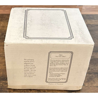 Hawthorne Rockwell's Christmas in Stockbridge "The Town Offices" Lights Up