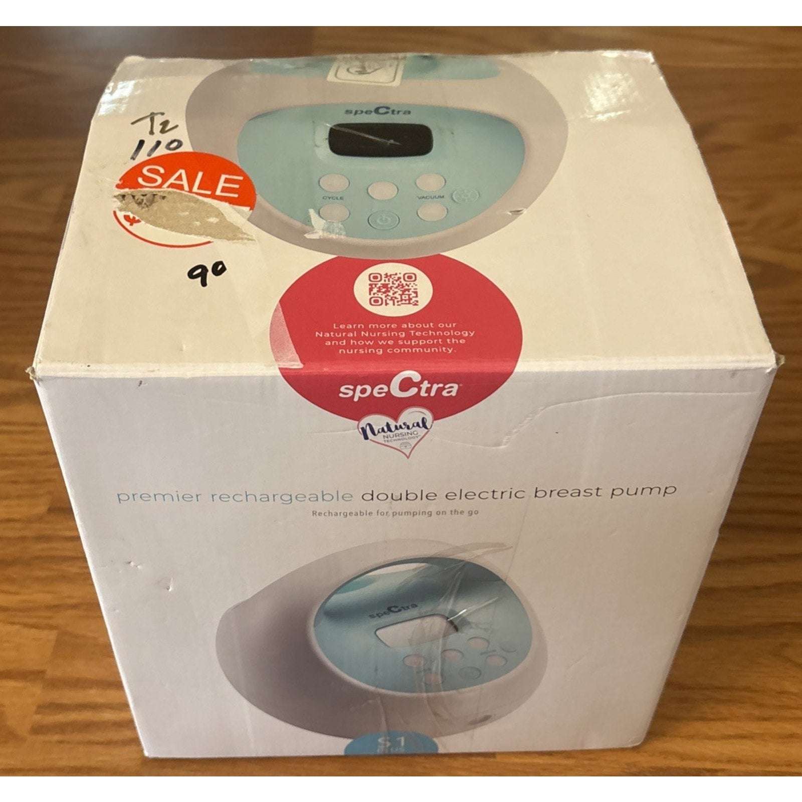 Spectra S1 Plus Premier Portable Rechargeable Double Electric Breast Pump NEW