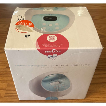 Spectra S1 Plus Premier Portable Rechargeable Double Electric Breast Pump NEW