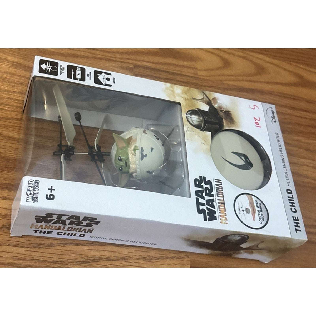Star Wars Mandalorian The Child Motion Sensing Flying Helicopter Baby Yoda Drone