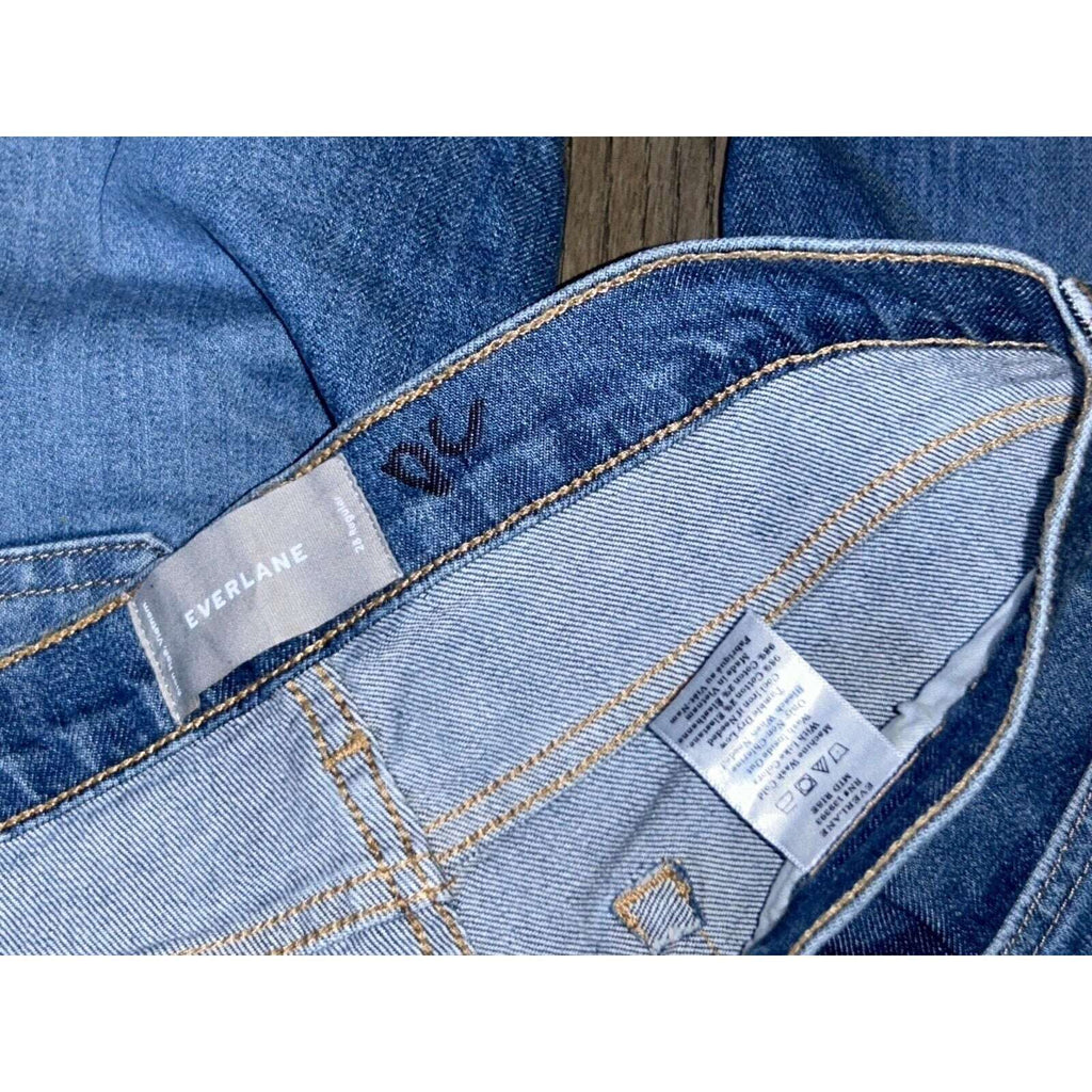EVERLANE Mid Rise Skinny Leg Stretch Jeans Size 28 RN#139393
