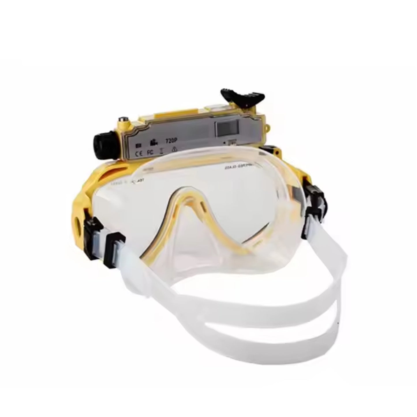 Underwater 5.0MP Digital Camera Diving Snorkeling Mask, DVR W/ HD 1080P/2K Video