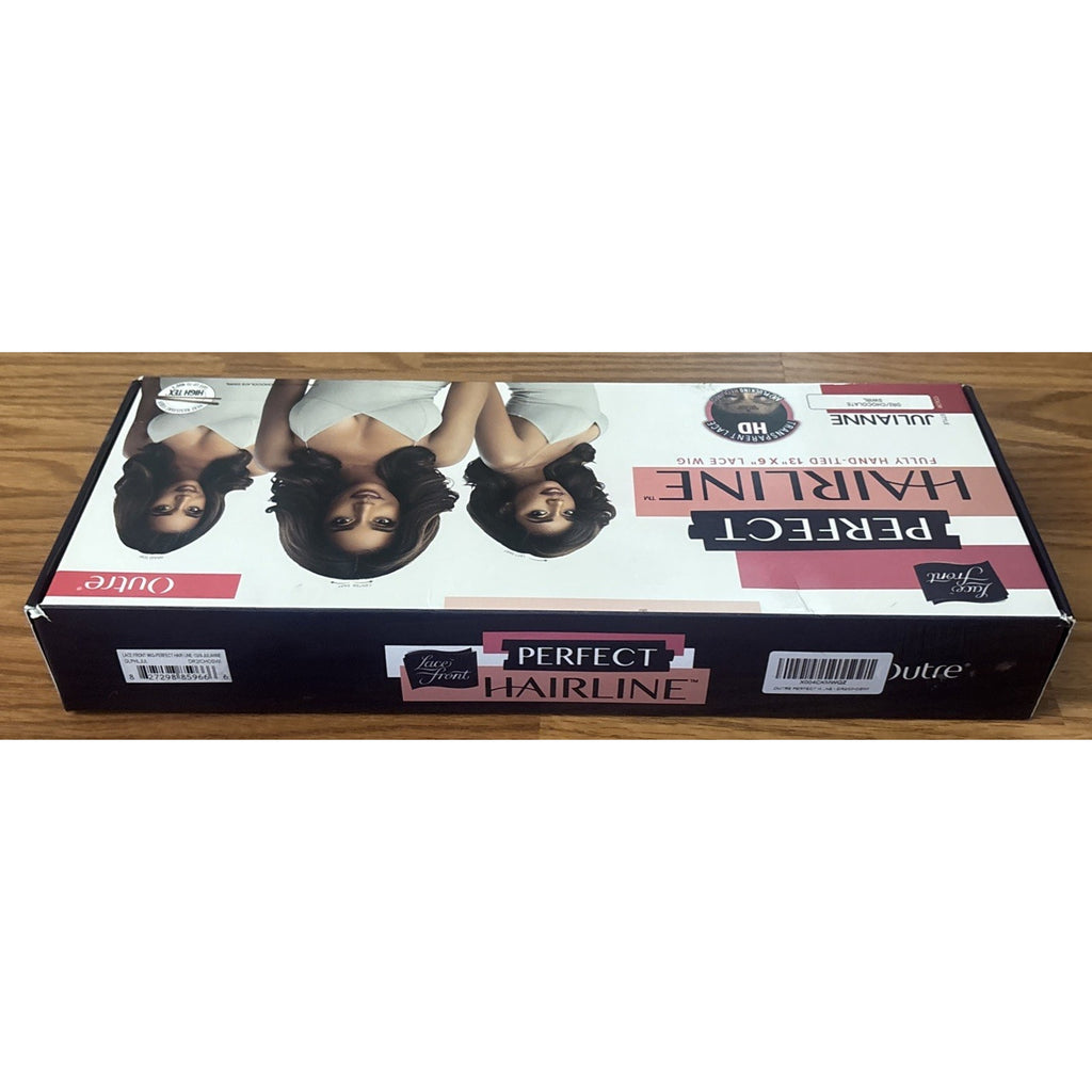 OUTRE SYNTHETIC PERFECT HAIR LINE 13X6 LACE FRONT WIG JULIANNE DR2ChocolateSwirl