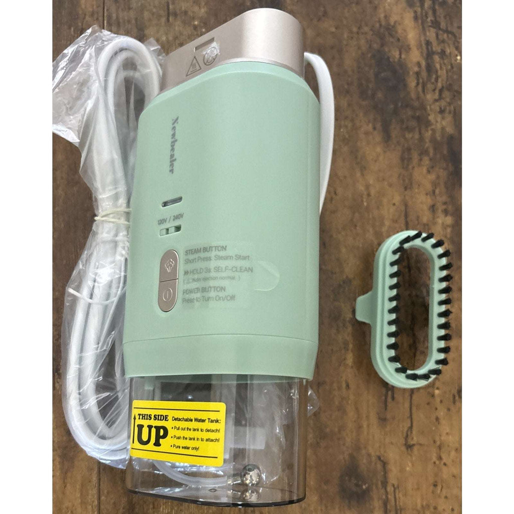 Newbealer Handheld 120V/220V Dual Voltage Foldable Clothes Garment Steamer Press