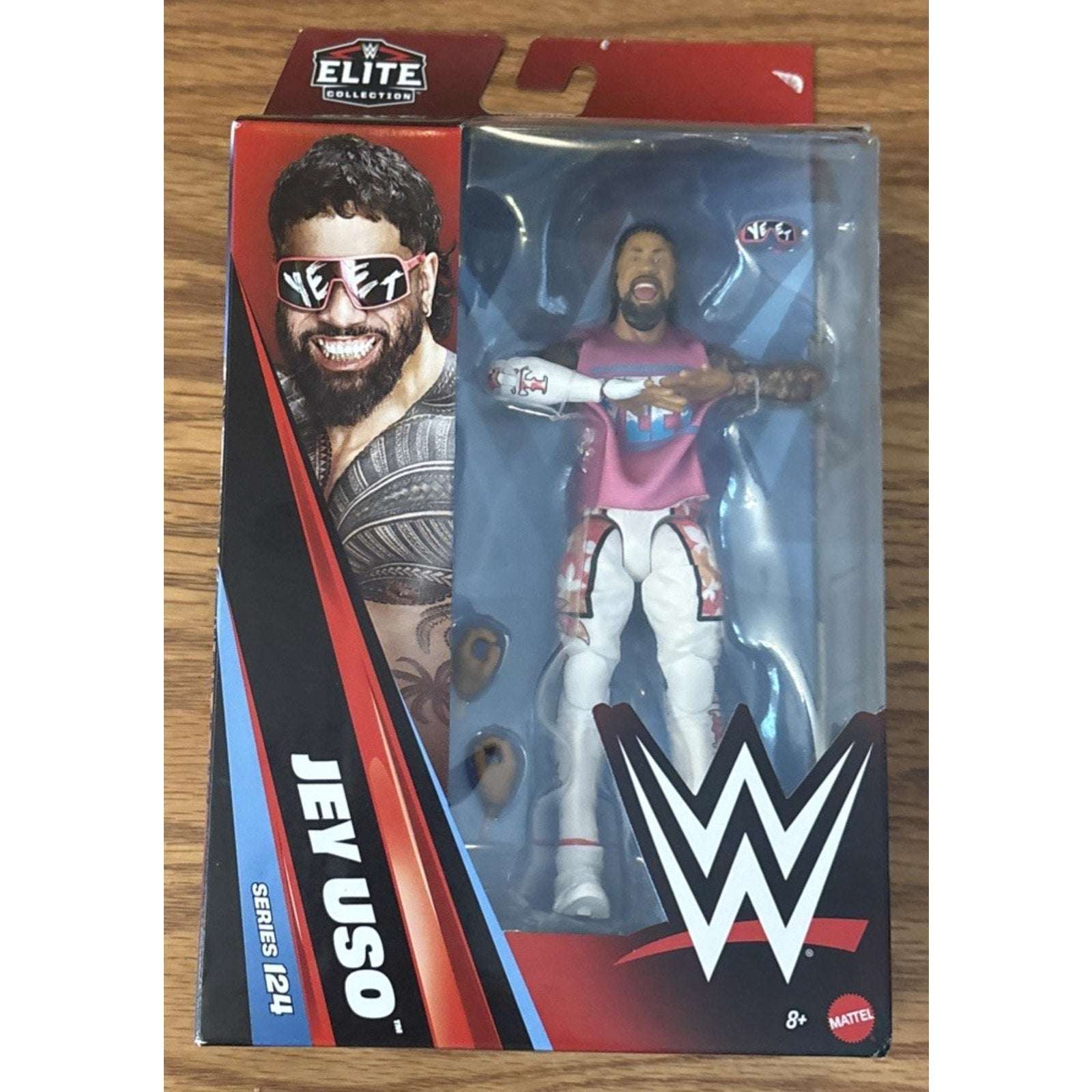 JEY USO - WWE Mattel Elite Collection Series 124 Wrestling Action Figure - NEW