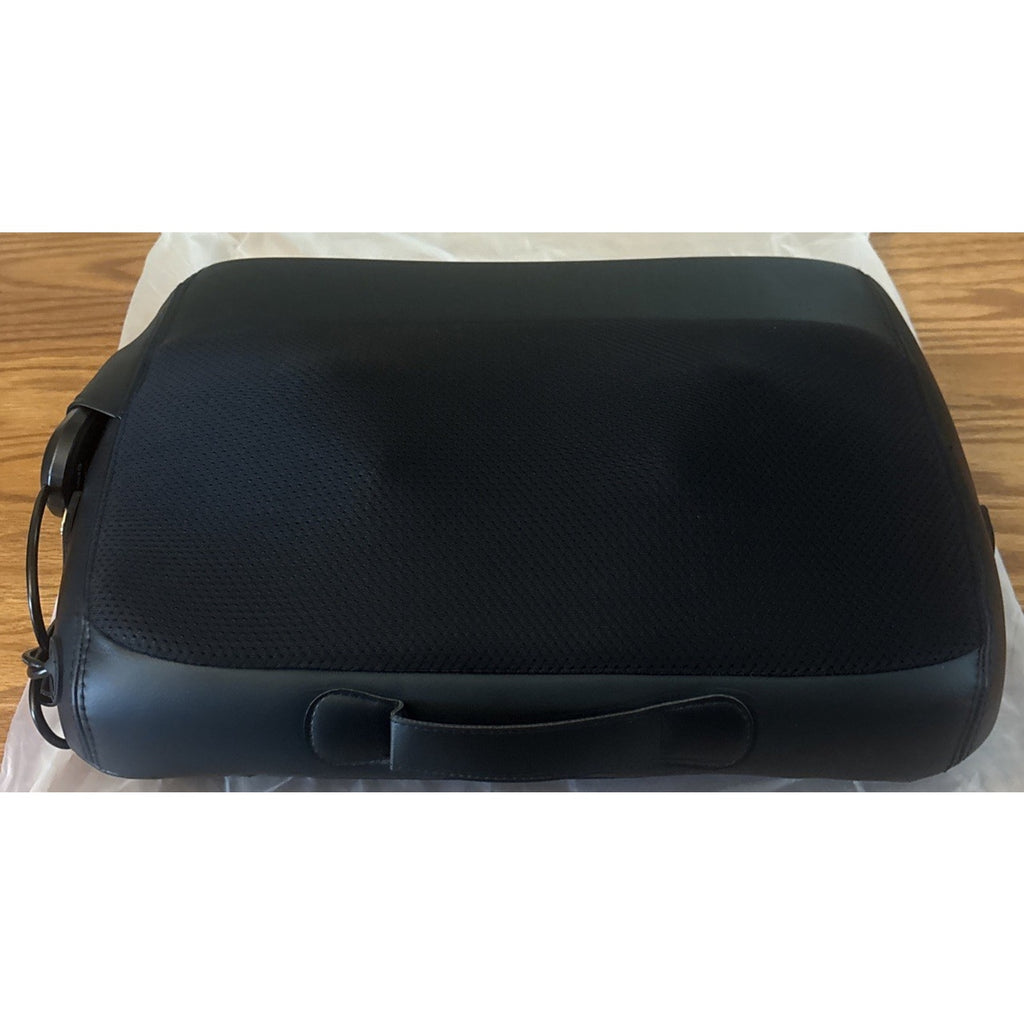 KNQZE 3-in-1 Shiatsu Back Massager Heated Lumbar Support 4D Kneading Deep Tissue