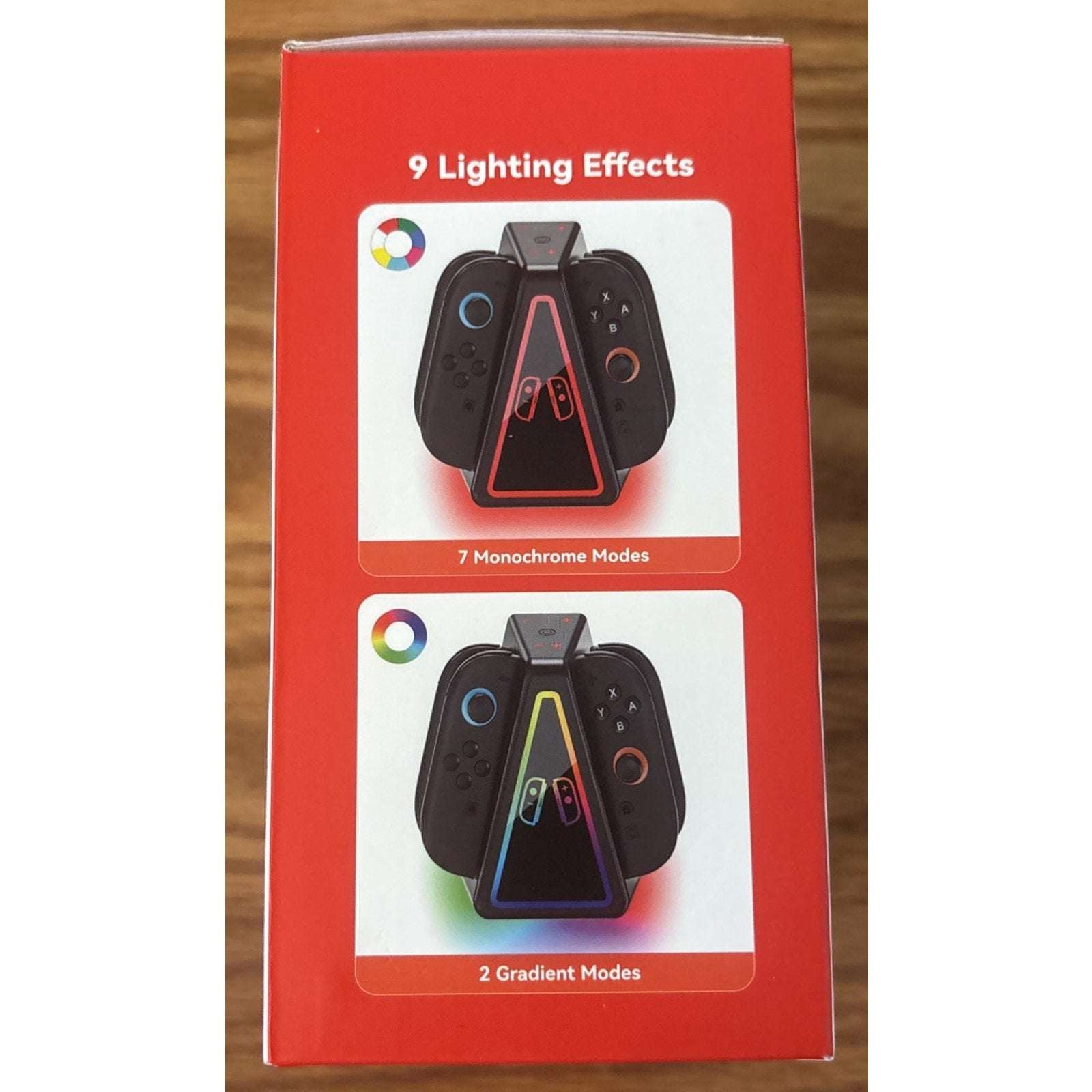 for Nintendo Switch 2 RGB Magnetic Charging Dock - 4 Joy-Con Controllers Charger