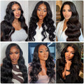 30 Inch Body Wave HD 13x4 Lace Front Wigs Human Hair Pre Plucked 180% Density