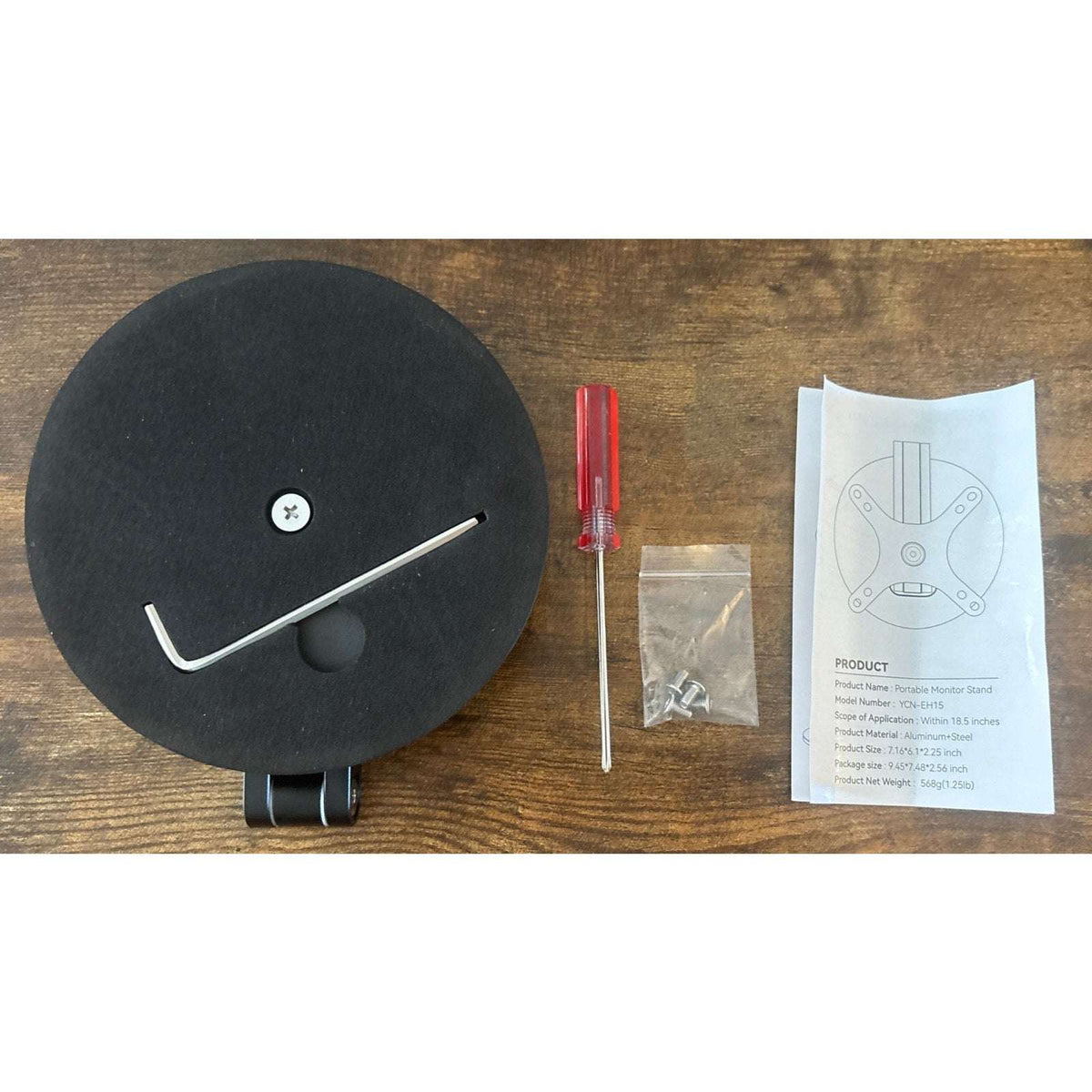 Echo Show 15 (Gen 1, Gen 2) Tilt, Swivel & 360° Rotating Stand 13-18.5" Vesa