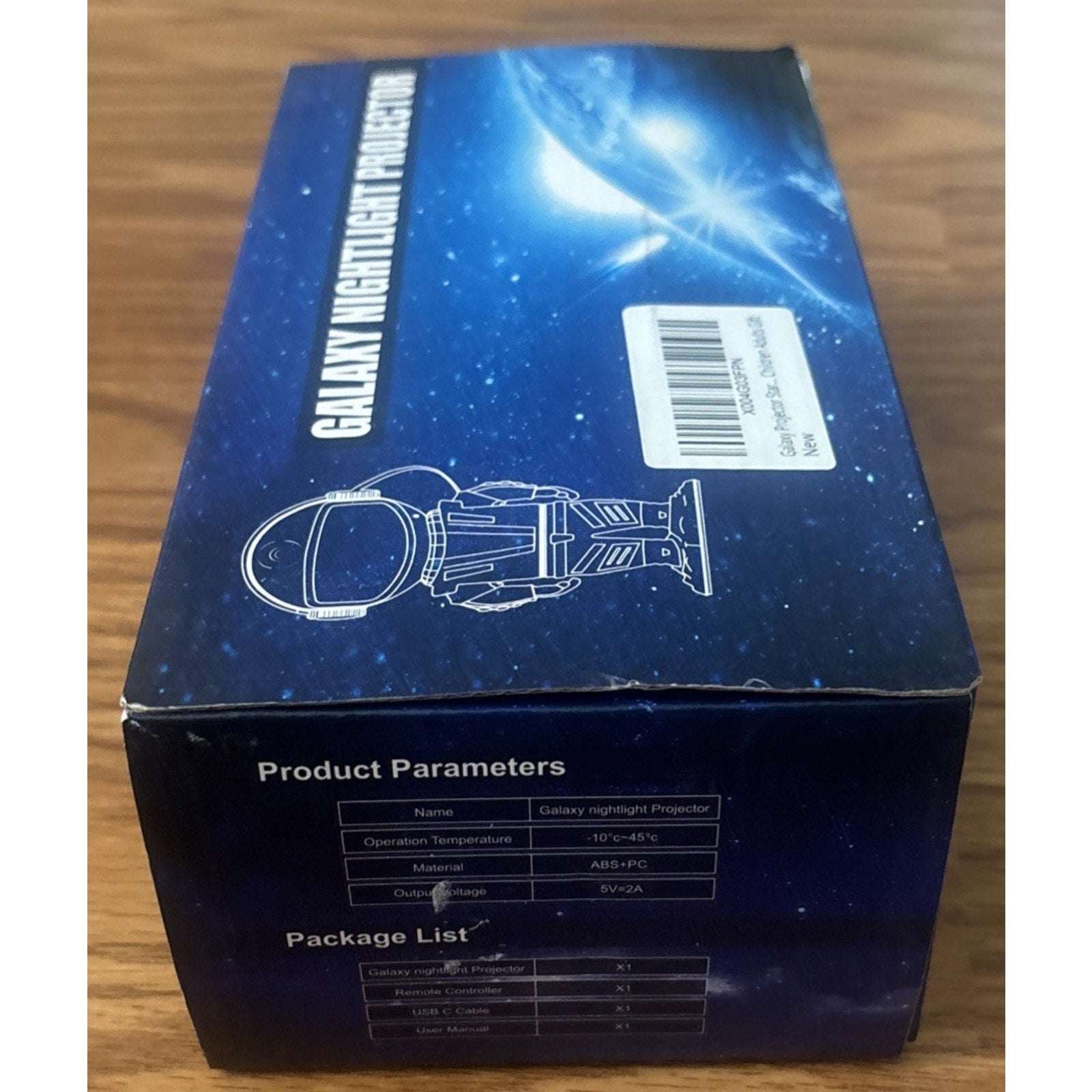 Astronaut Galaxy Projector Nebula & Star Night Light w/ Remote Control & Timer