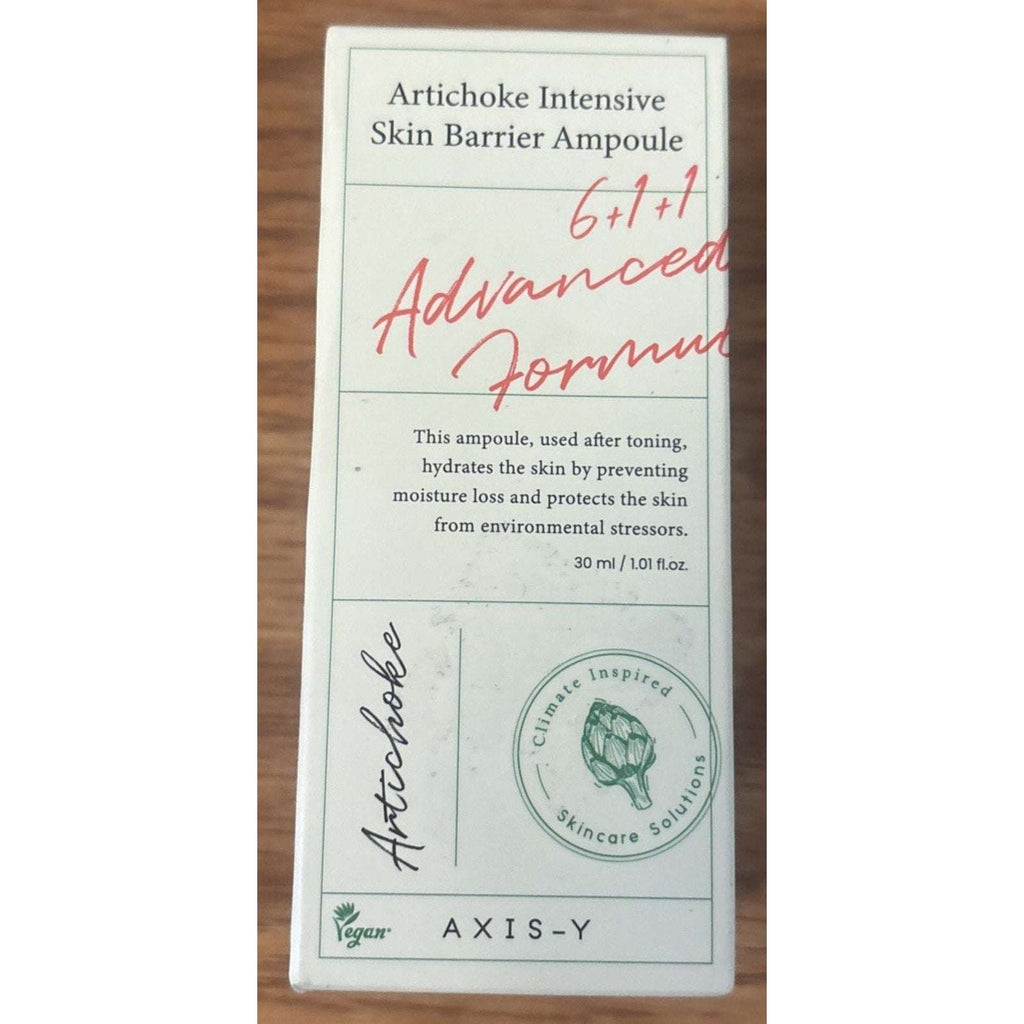 AXIS-Y Artichoke Intensive Skin Barrier Ampoule 6+1+1 Adv. Formula 30ml K-Beauty