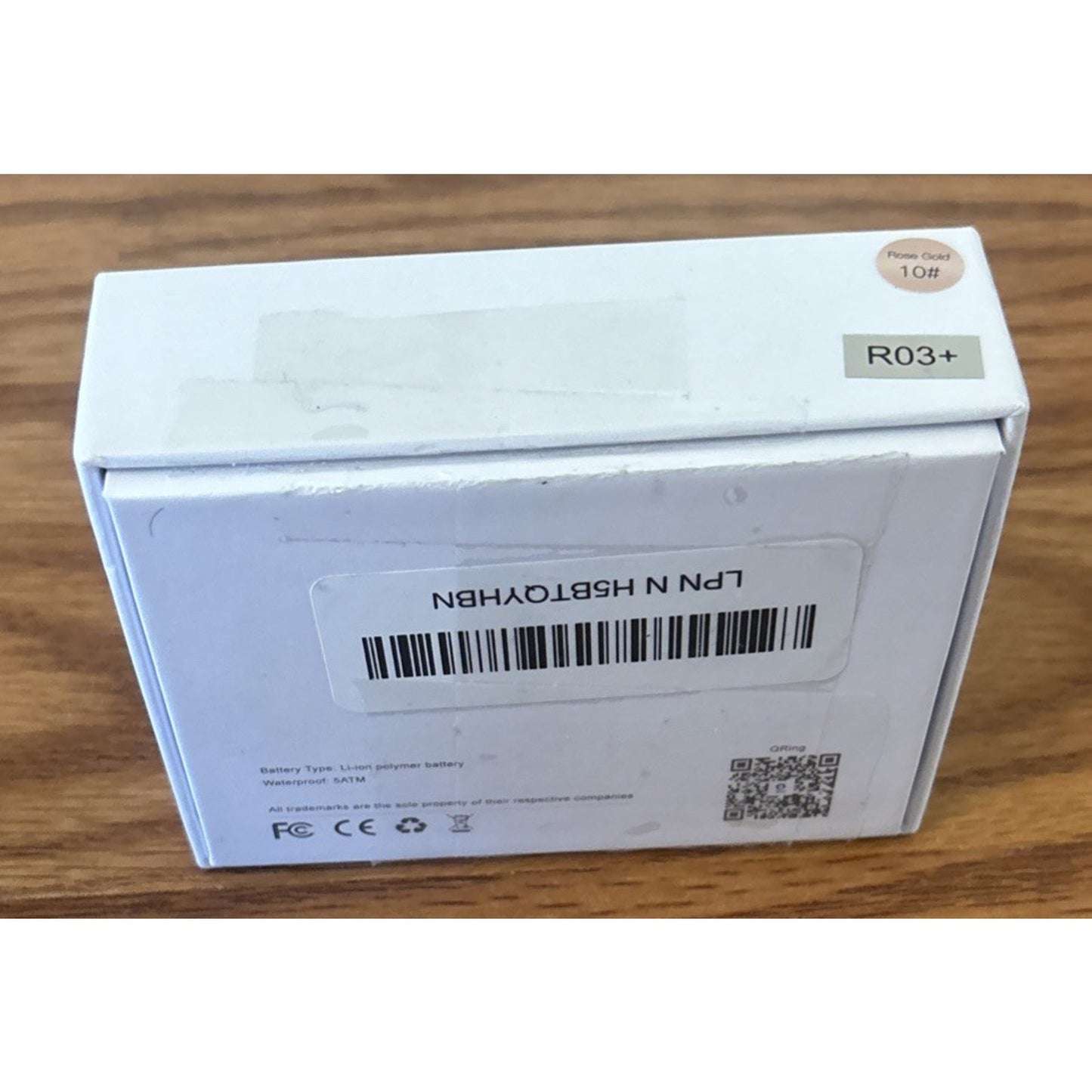 Smart Ring 3 w/ Charging Case Health Sleep Tracker w APP Waterproof Size 10 GOLD