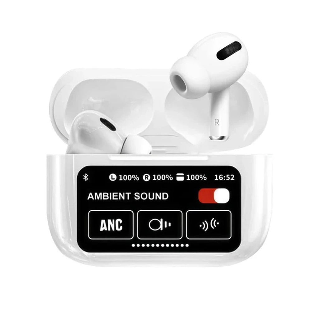 ANC/ENC Double Dark Noise Reduction Wireless Earbuds, Pro 2Y Touch Screen -NEW!
