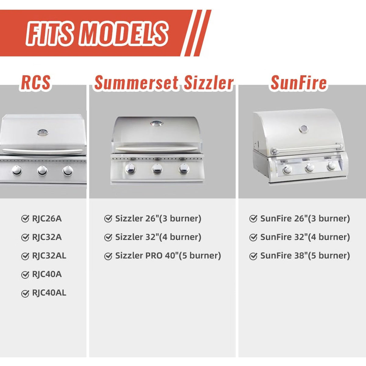 RJC009P Briquette Tray Grill Parts - RCS RJC32A RJC32AL RJC40A Summerset Sizzler