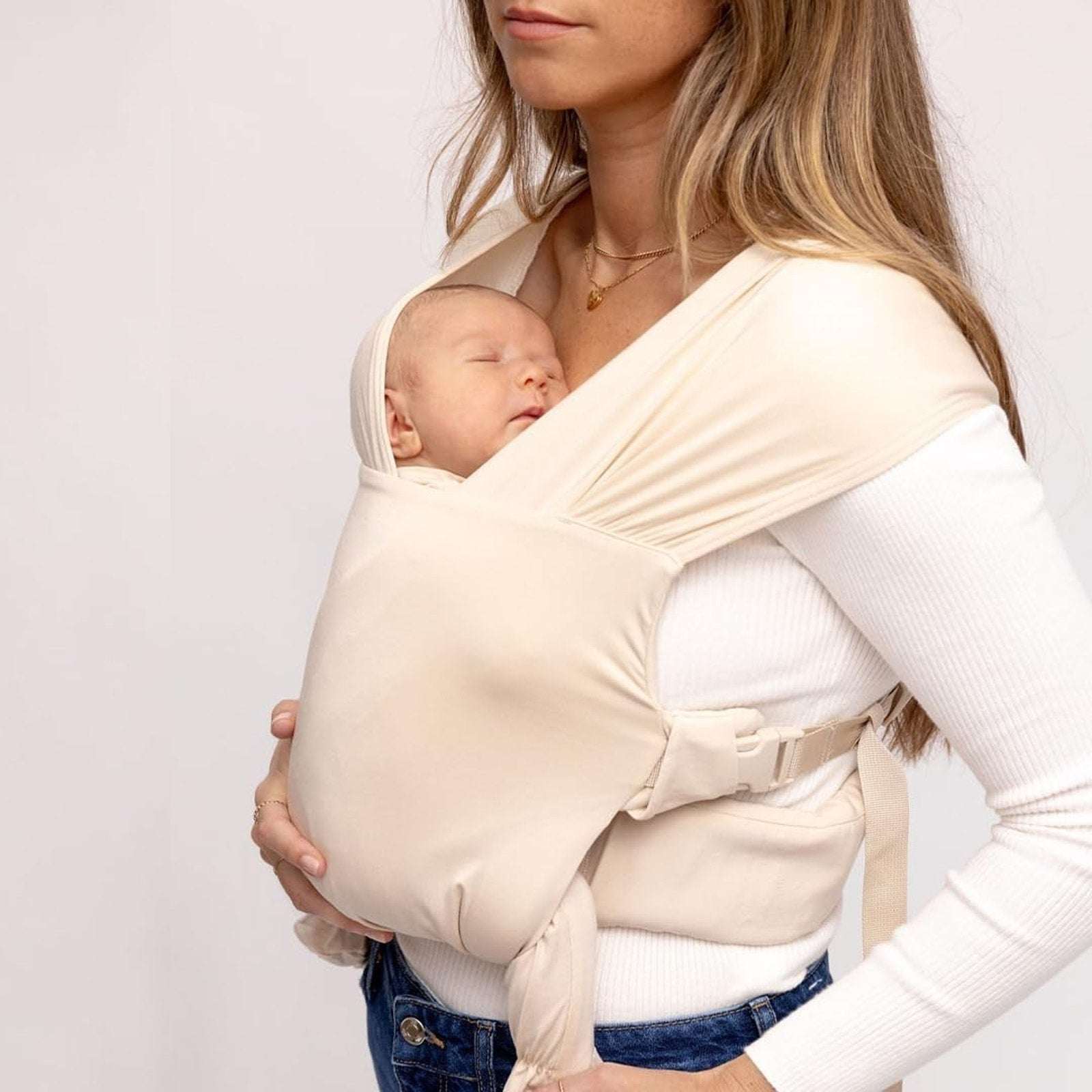 Wildbird Aerial Buckle Wrap Color - Sparrow Standard XS-XL Newborn Baby Carrier