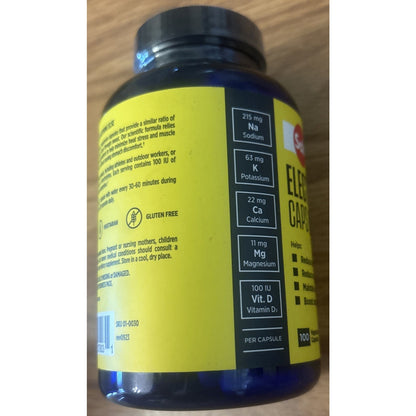 2x SaltStick Electrolyte Caps Buffered Electrolyte Salts 100ct 04/27 New Sealed