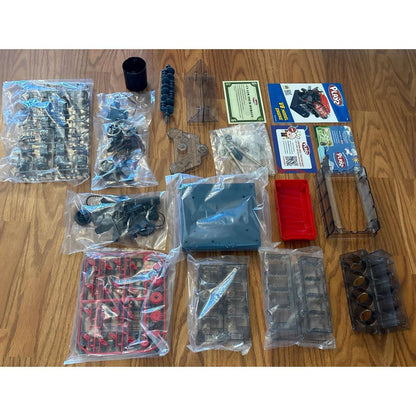 Playz STEM V8 Combustion Engine Model Kit That Runs - Build Your Own - 270Pcs