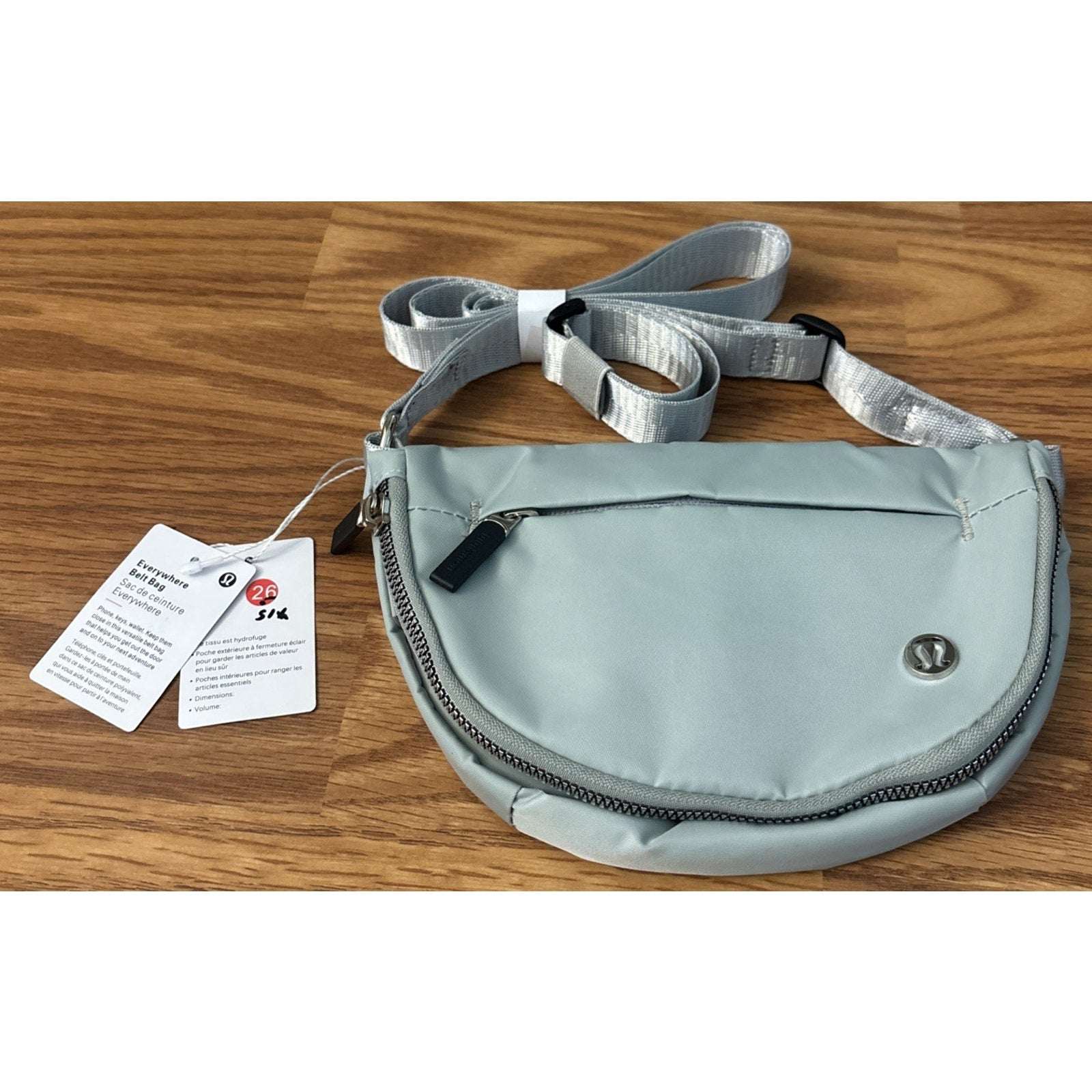 Lululemon ALL NIGHT FESTIVAL BAG 2L Micro Everywhere Belt Bag Foldover in Gray