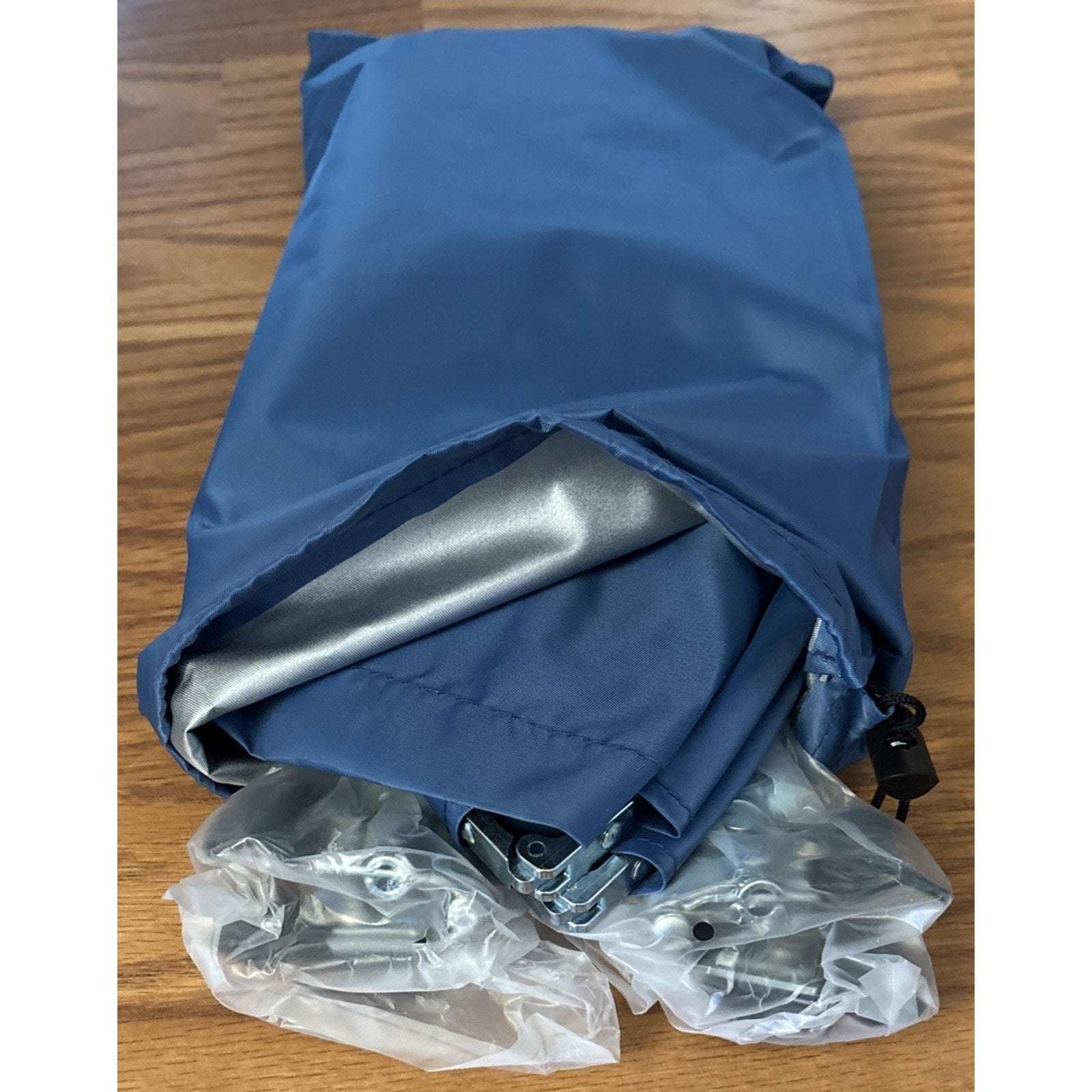 2Pk Universal Umbrella UPF50+ Sun Shade Adj Clamp Clip Beach Chair Wagon Sports