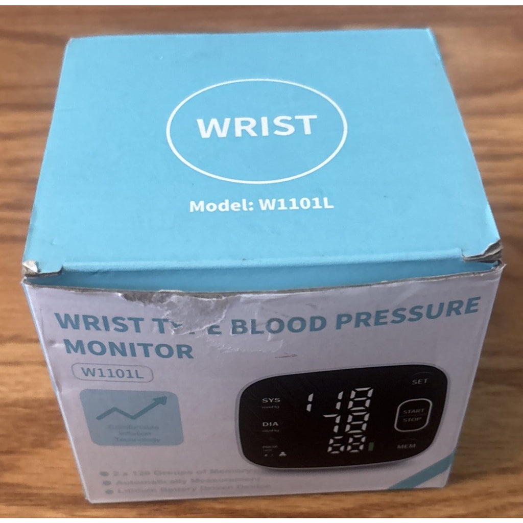 Oklar Automatic Blood Pressure Wrist Monitor for Home Use Rechargeable w/ Voice