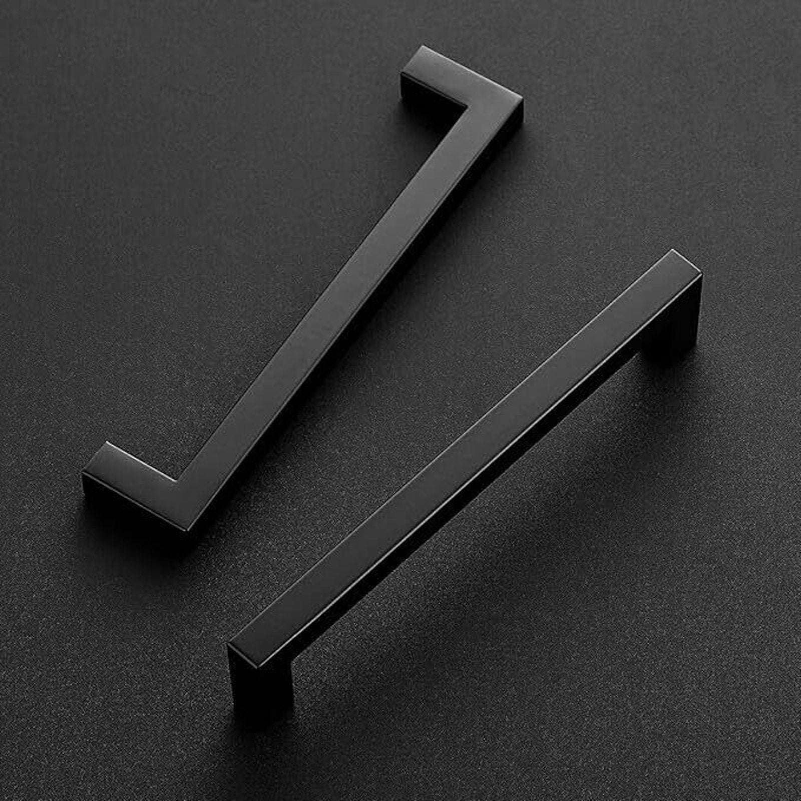 33 Ravinte 7.38" Square Cabinet Drawer Pull Handles Matte Black Stainless Steel