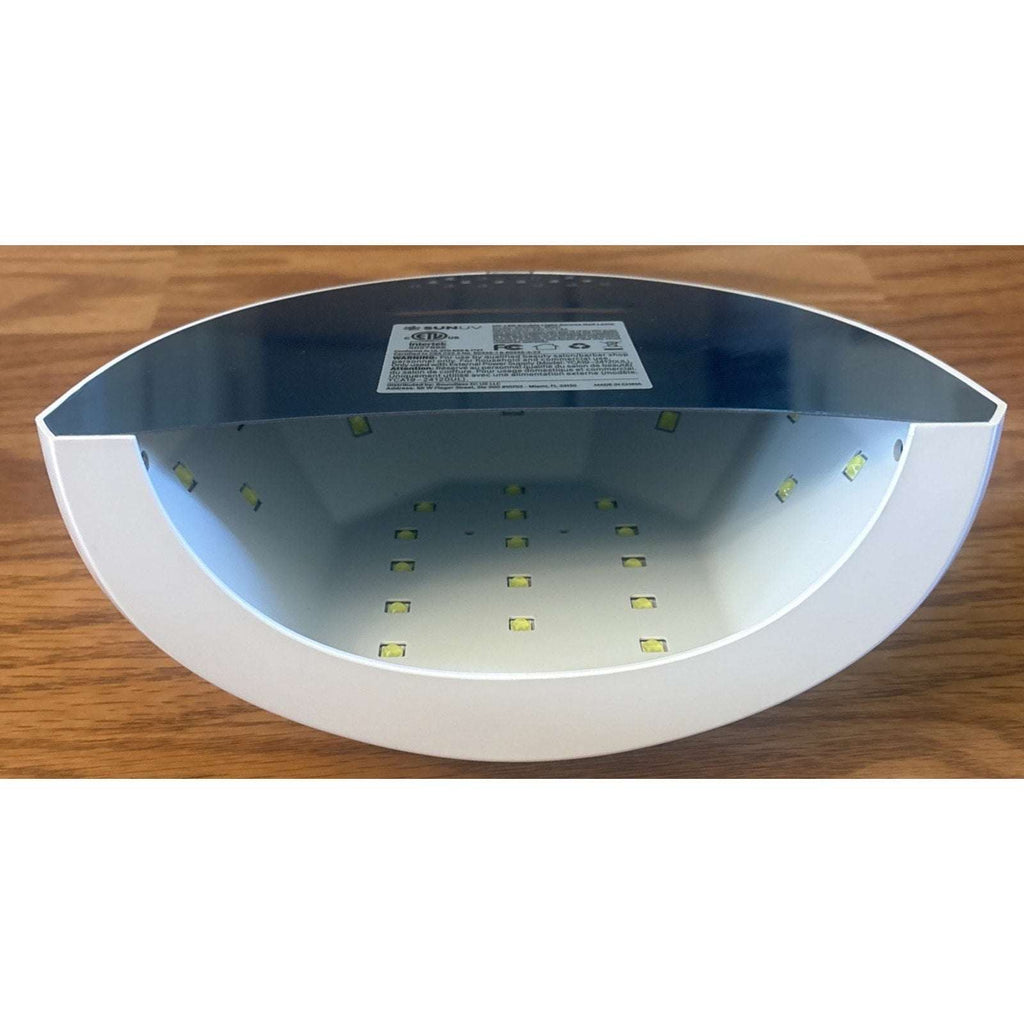 SUNUV SUNONE 2-in-1 UV LED Nail Lamp Quick-Dry Timer Memory Auto-Sensing White