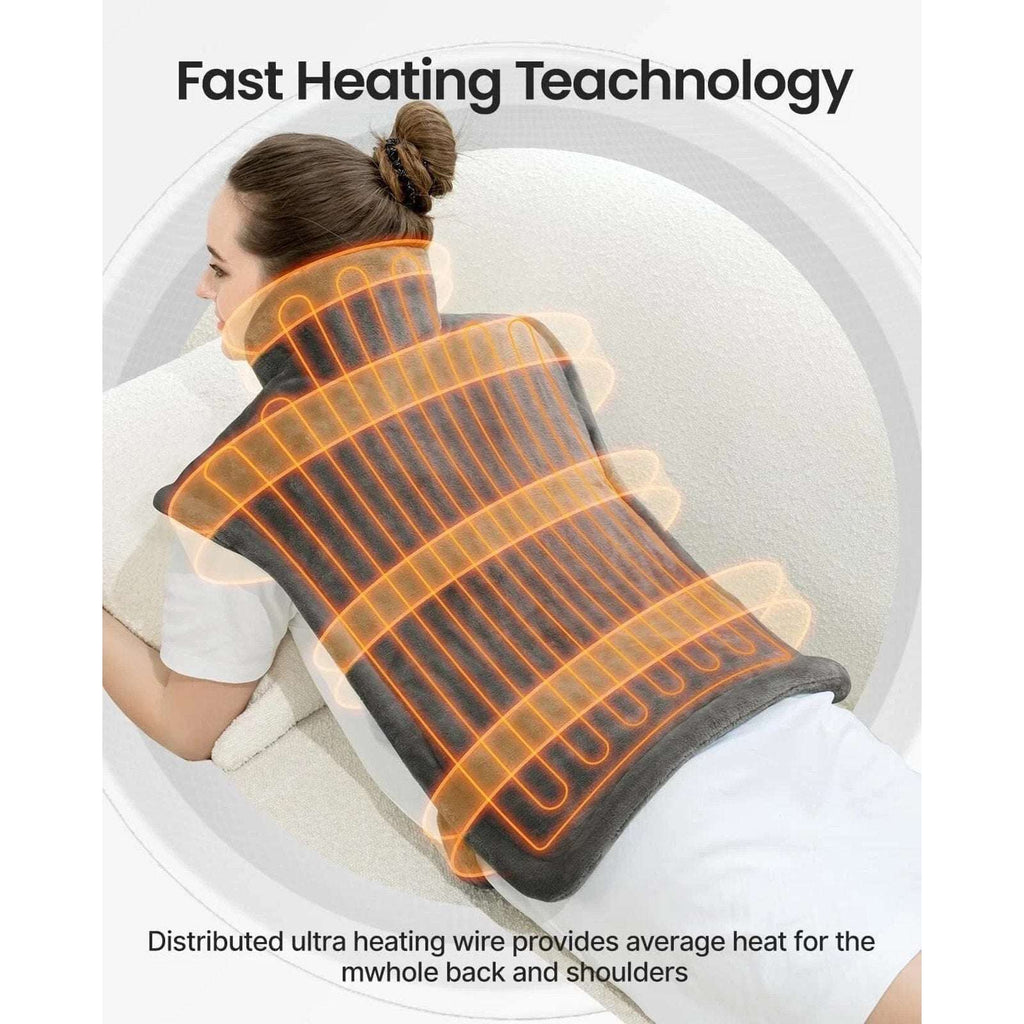 RENPHO Wearable Fast Heating Pad Neck Back & Shoulder w 6 Levels & 3 Timers