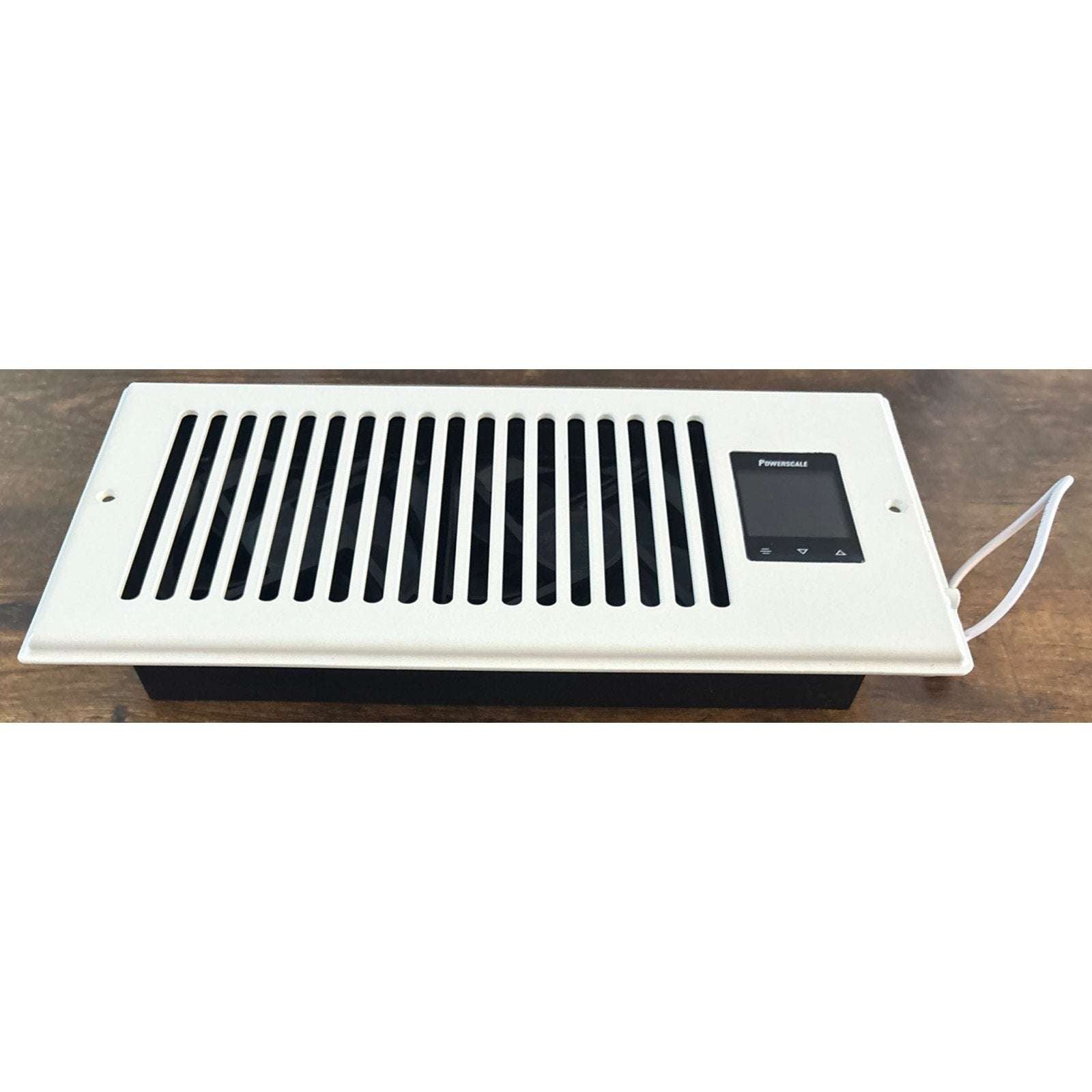 4"X10" Smart Vent Air Booster Register Fan 9-Speeds Thermostat & Humidity Sensor