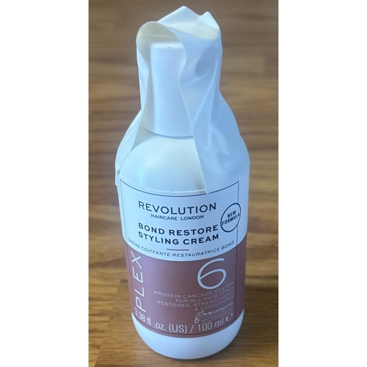 Revolution Haircare Plex 6 Bond Restore Styling Cream Heat Protector Anti Frizz